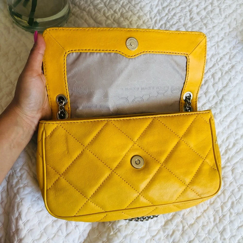 Michael Kors yellow bag